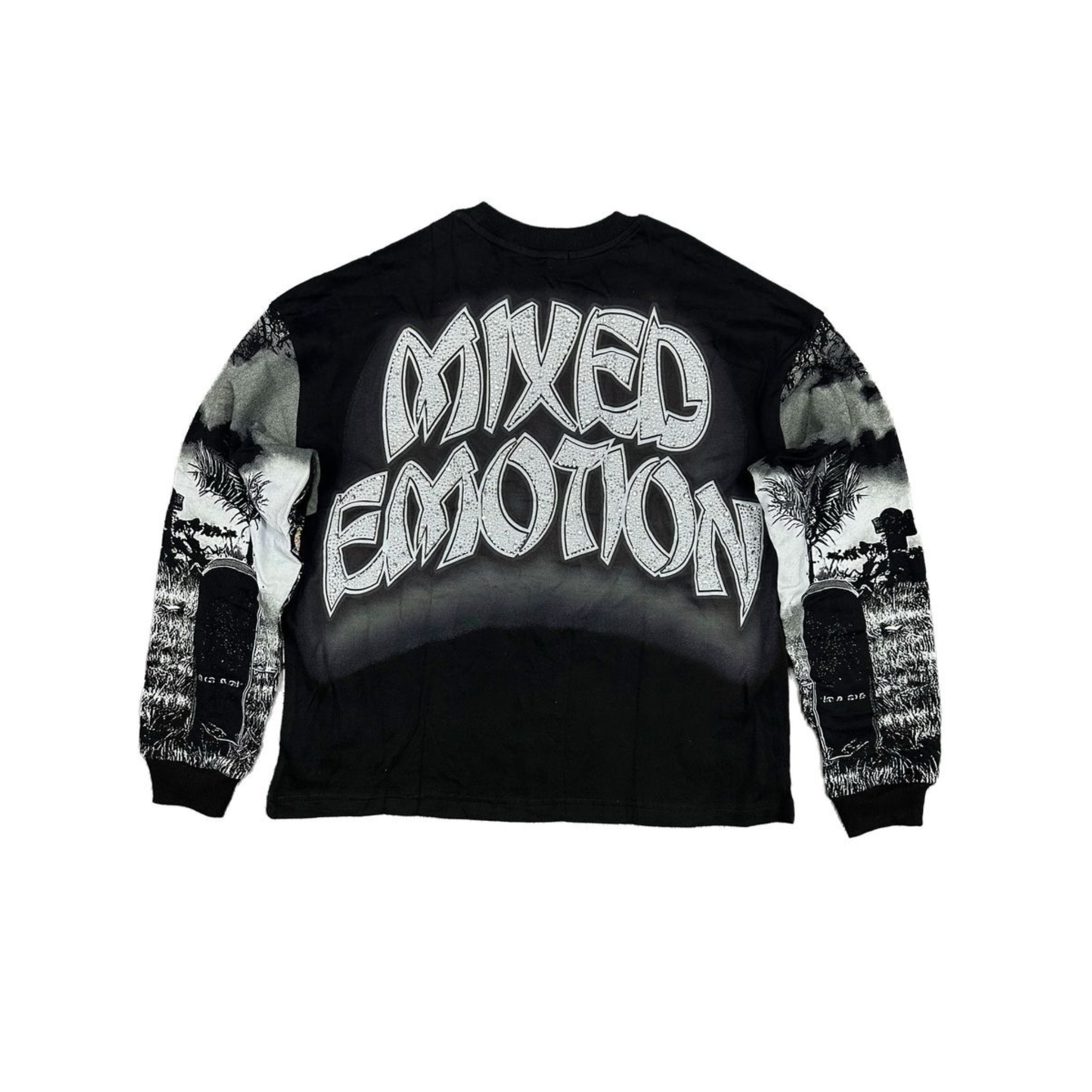 Mixed Emotion "Tombstone" LS Tee (Black)