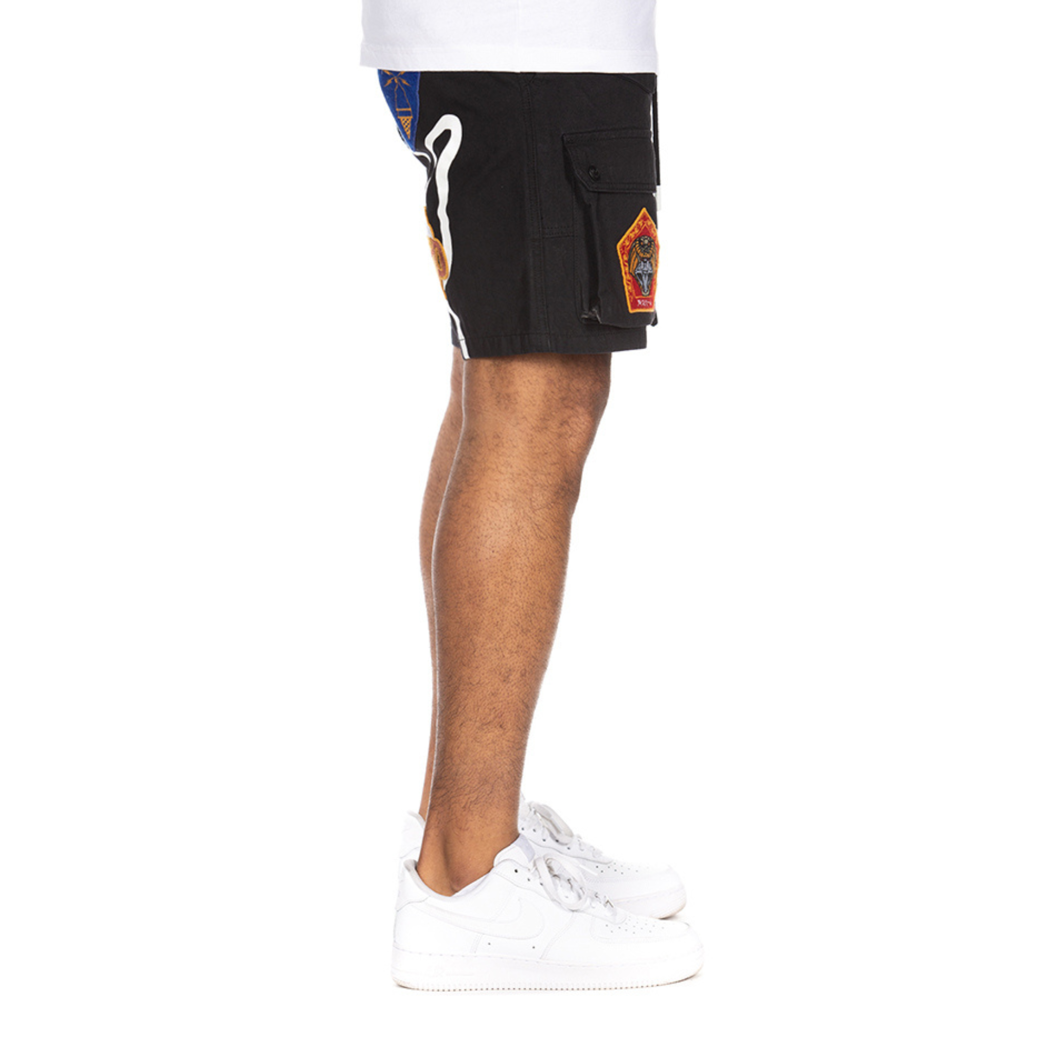 ICECREAM Chopped Shorts (Black) - Ice Cream