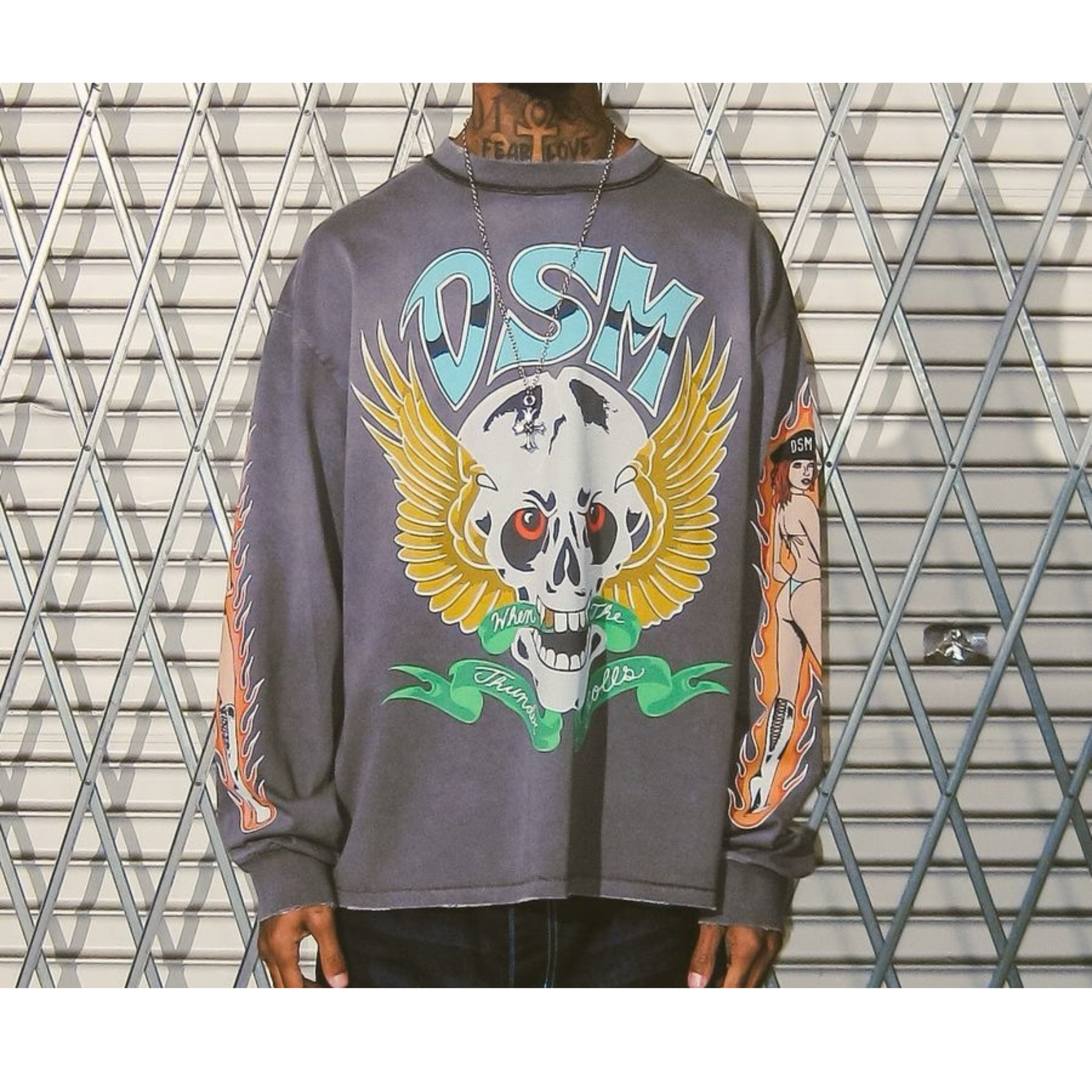 DSM "Thunder" Long Sleeve - (Vintage Black)