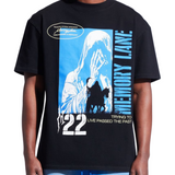 Memory Lane "RUNNIN' PAST" TEE-BLACK