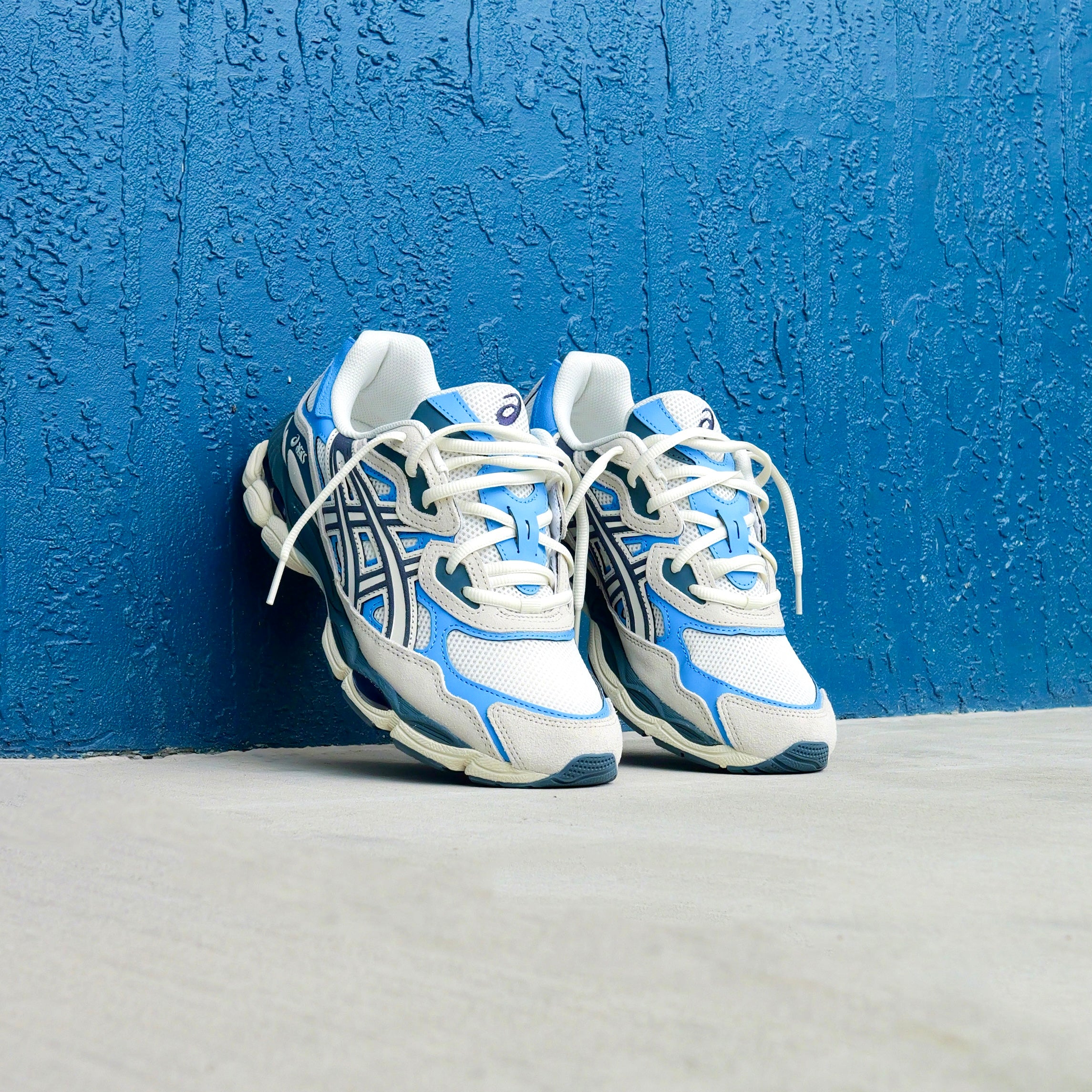 Mens Asics Gel-NYC (Cream/MIdnight)