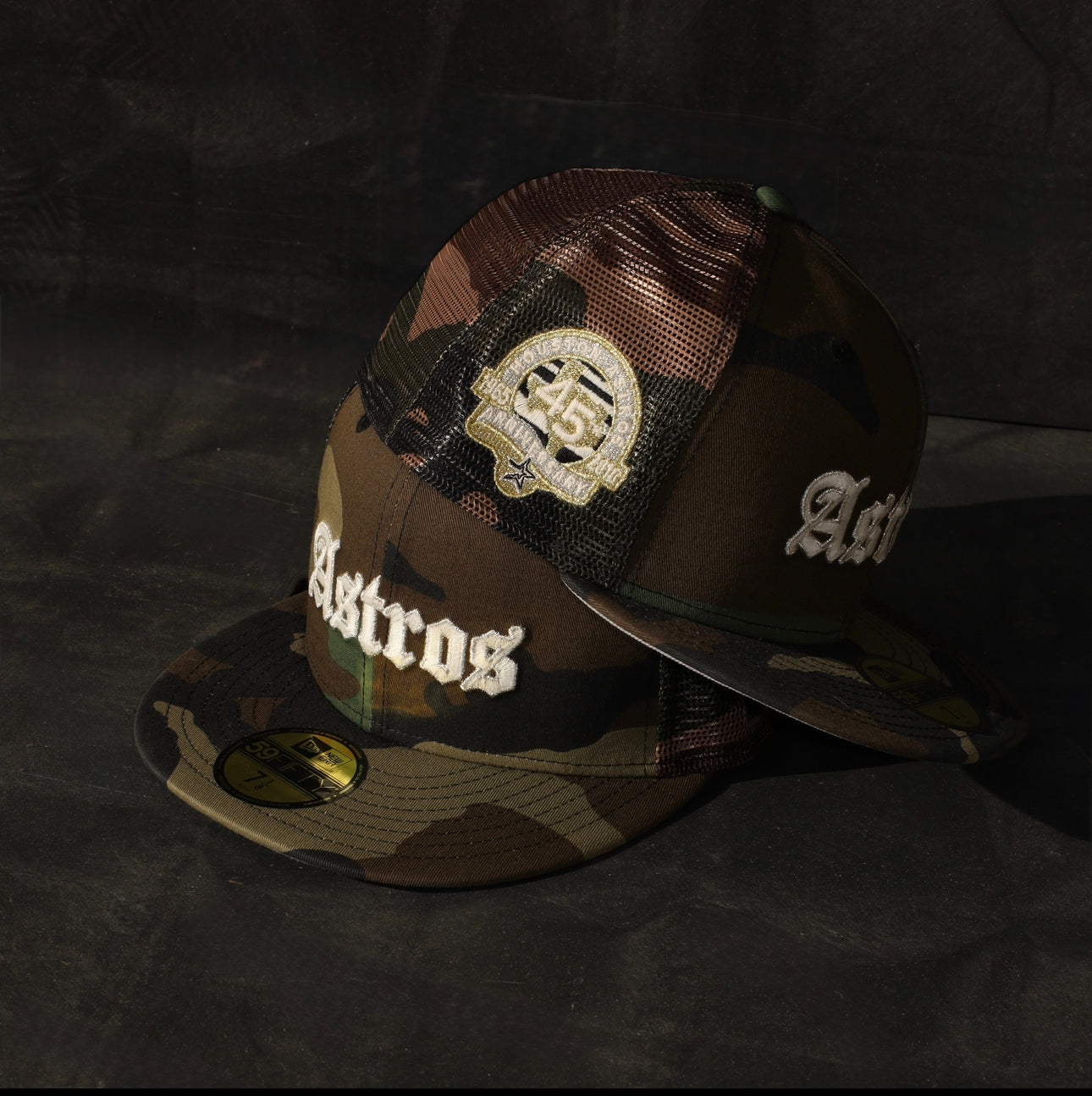 New Era Houston Astros 45th Anniversary Side Patch