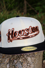 New Era Houston Astros 40th Anniversary Side Patch Pink UV 59Fifty Fitted (Chrome/Black)