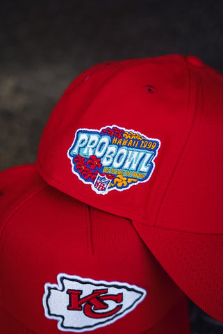 New Era Kansas City Chiefs 1999 Pro Bowl 9FORTY A-Frame Snapback (Red) - New Era