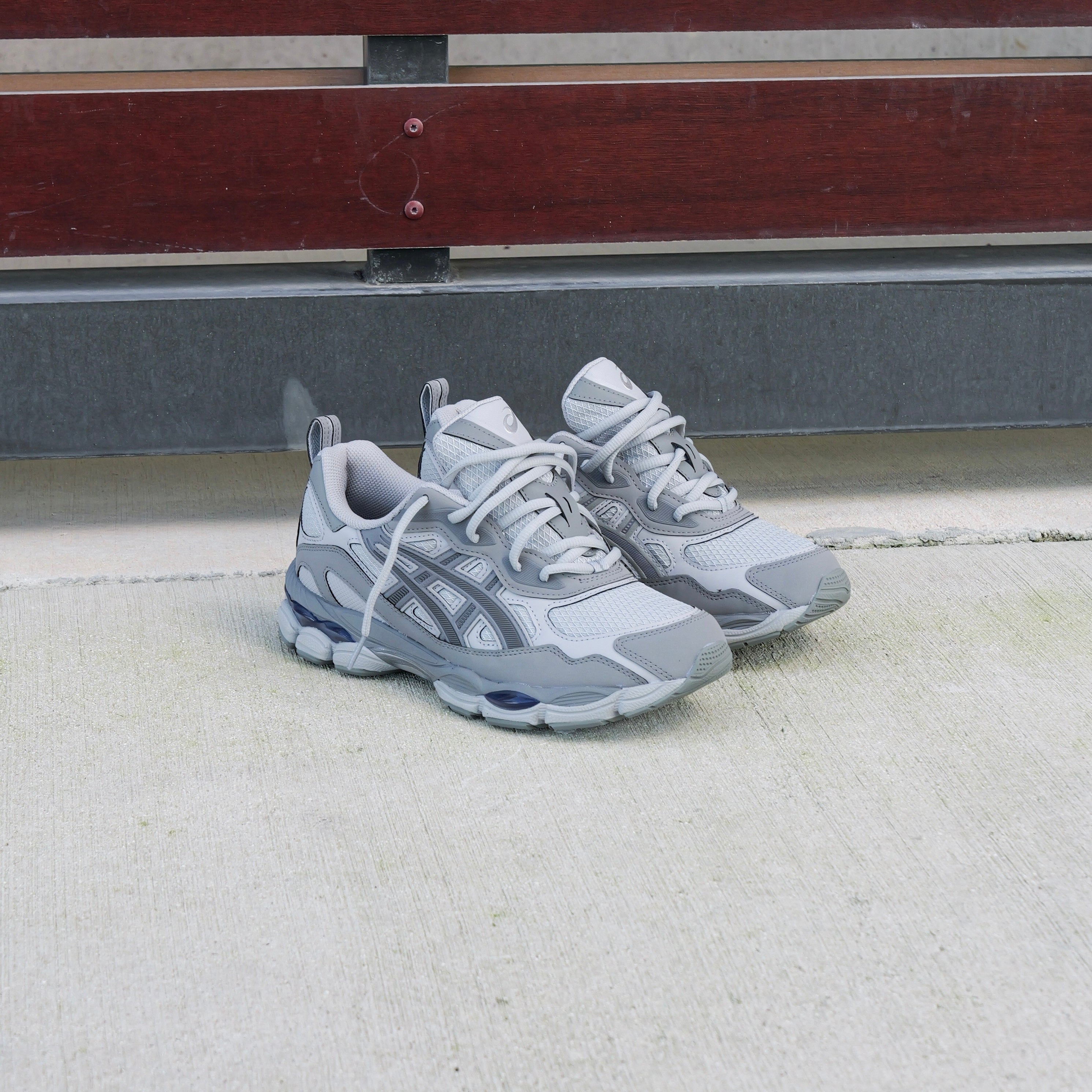 Mens Asics Gel-NYC RGD (Cement Grey/Clay Grey)