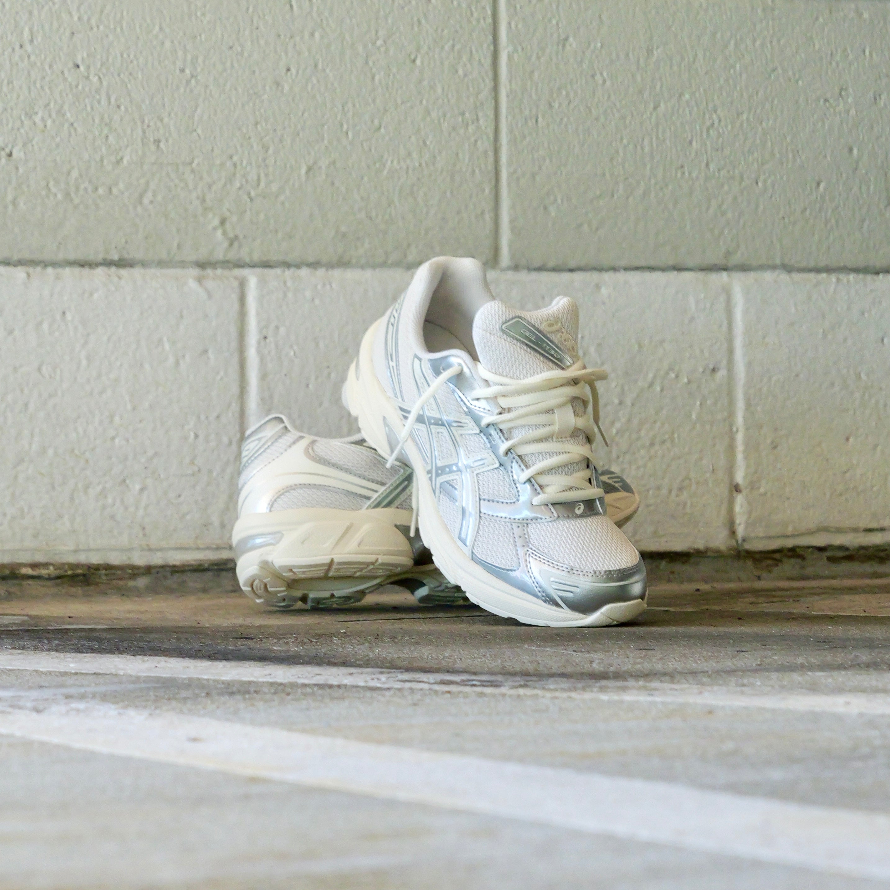 Mens Asics Gel-1130 “Holiday Pack” (Cream/Pure Silver)