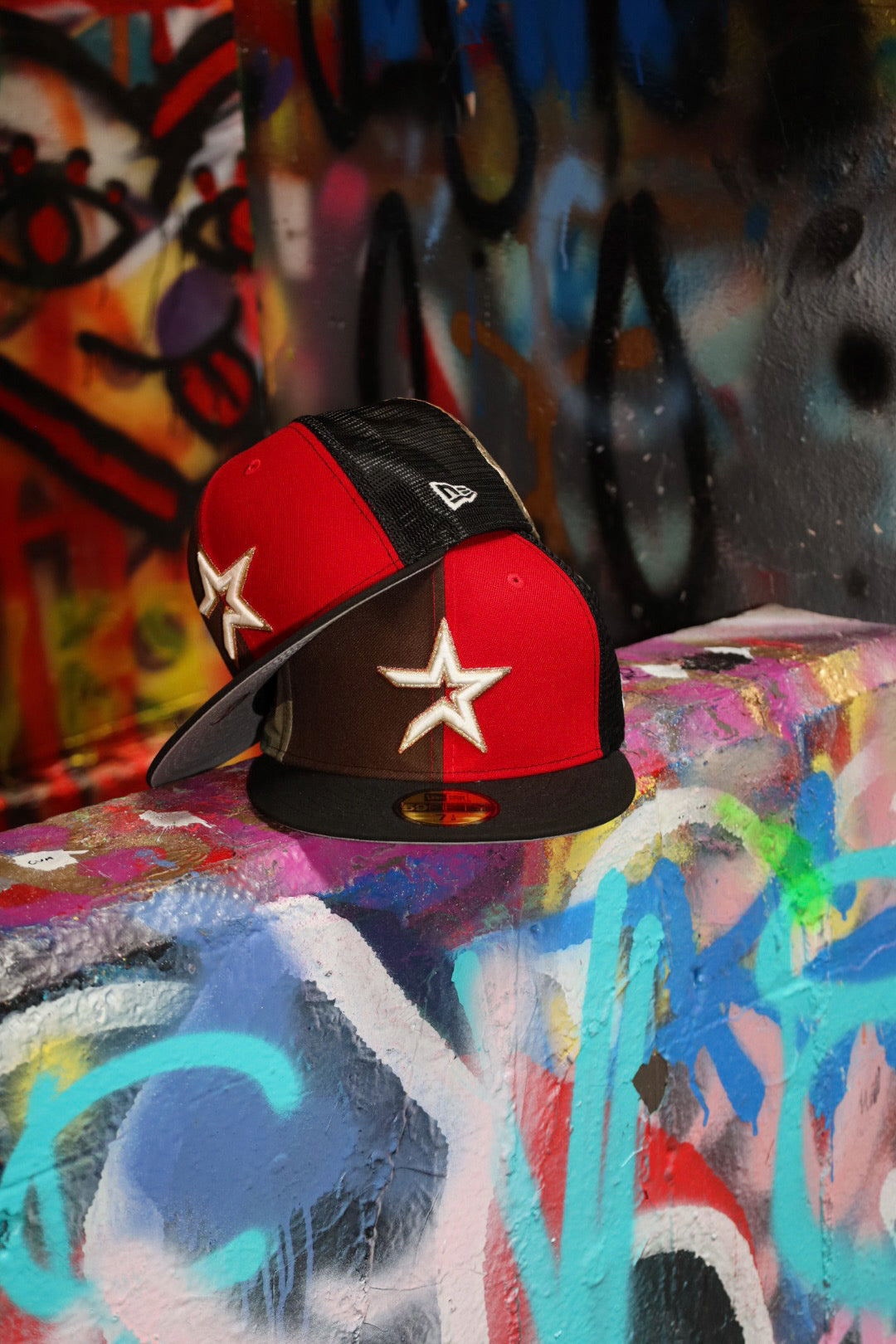 *PRE-ORDER New Era Houston Astros 2005 World Series "WTH" Grey UV 59Fifty Fitted (Multi/Black)