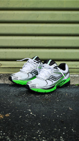 Mens Saucony Progrid Ride 1 (White/Slime)