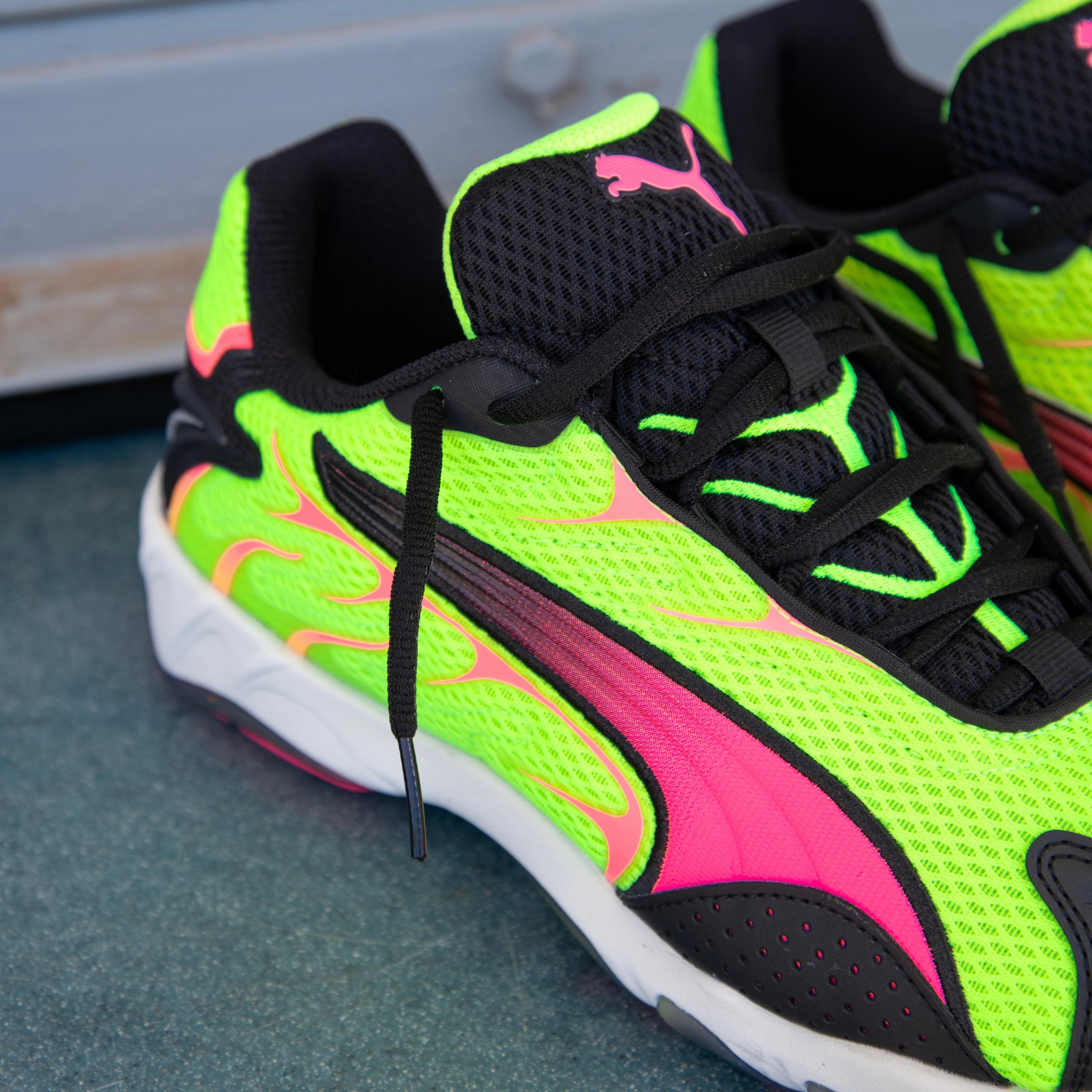 Mens Puma Inhale (Yellow Alert/Sun Struck) - Puma