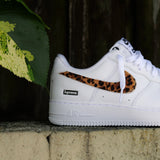 Nike x Supreme Air Force 1 Low SP (White/Cheetah)