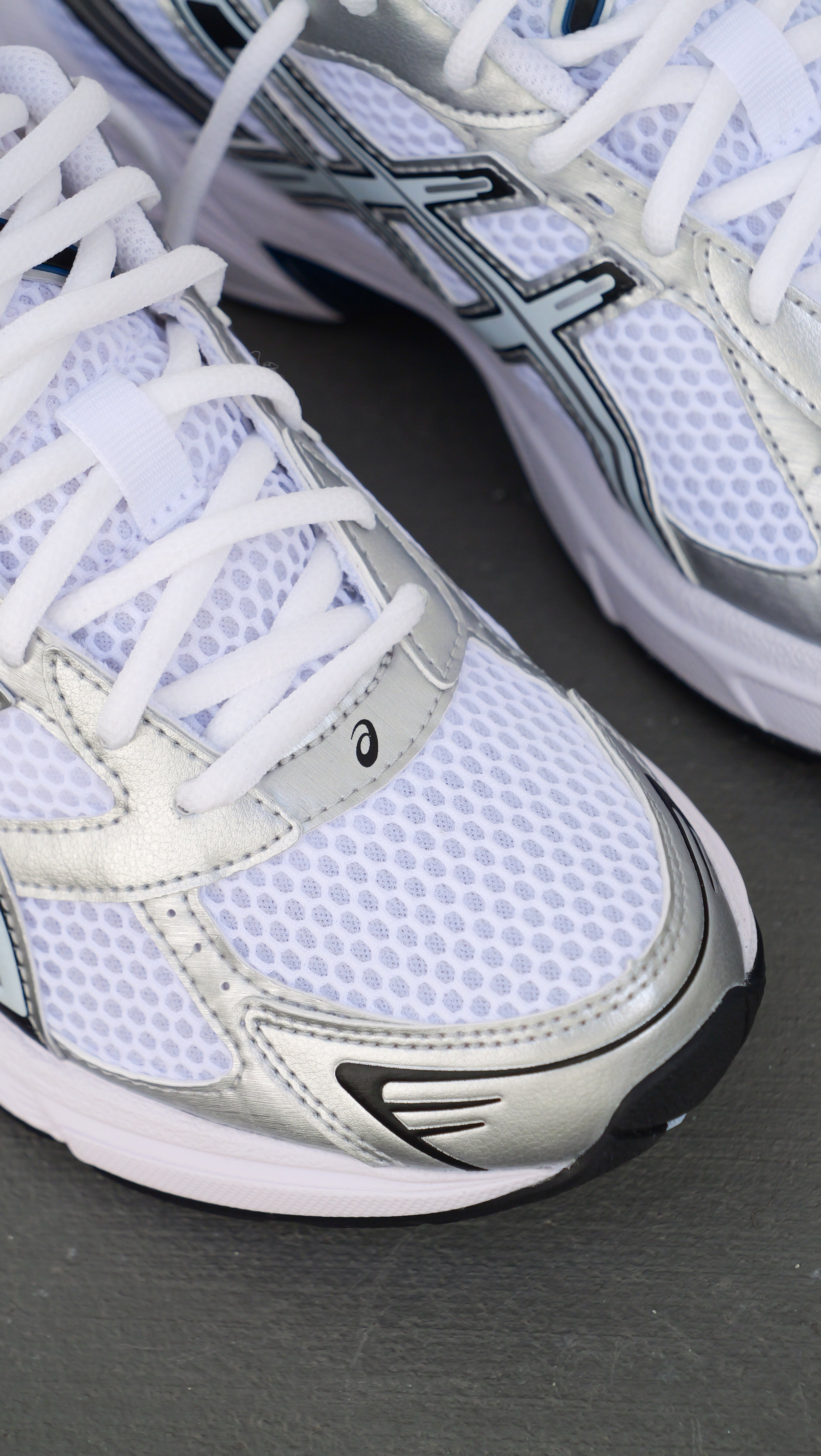 Mens Asics Gel-1130 (White/Storm Cloud)