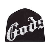 Godspeed OG Logo Studded Beanie (Black/White)