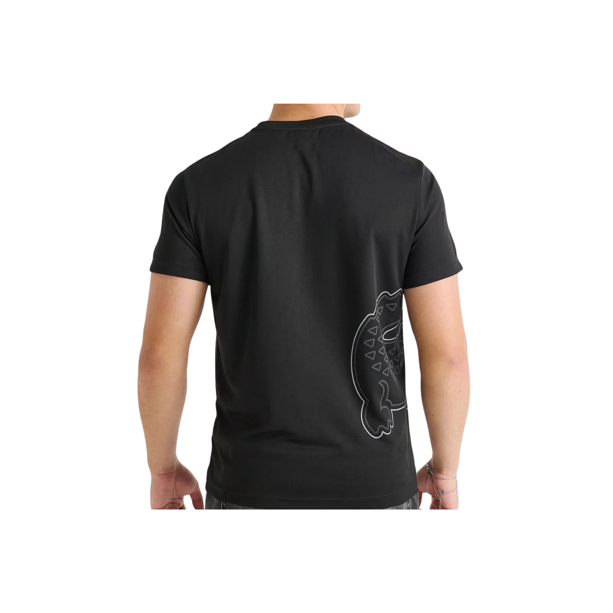 Lacoste Men's Jersey Tee (Black)