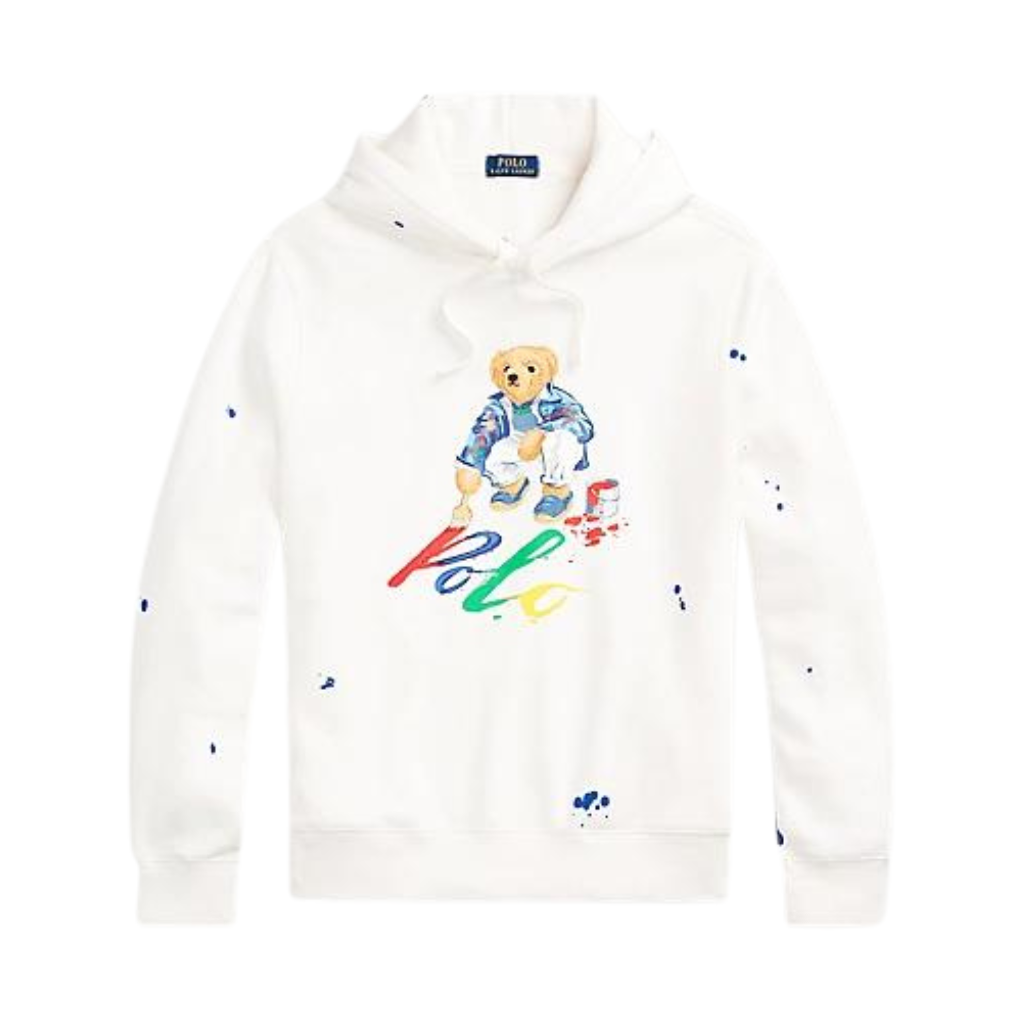 Polo Ralph Lauren Polo Bear Fleece Hoodie (Navis Paint) - Polo Ralph Lauren