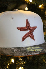 New Era Houston Astros 2000 Inaugural Season Side Patch Fitted (Off White/Real Tree)