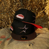 New Era Houston Astros Astrodome The Original Side Patch Fitted (Black)