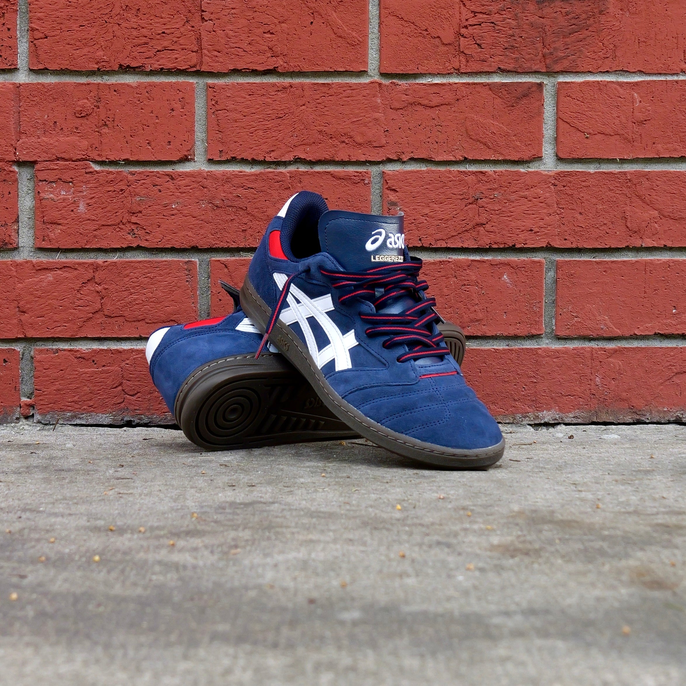 Mens Asics LEGGEREZZA ST (Midnight/White)
