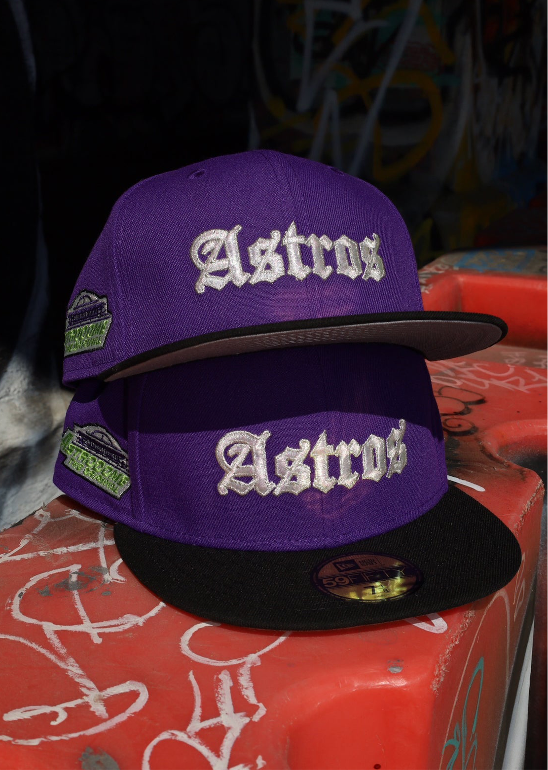 New Era Houston Astros Astrodome The Original Side Patch Fitted