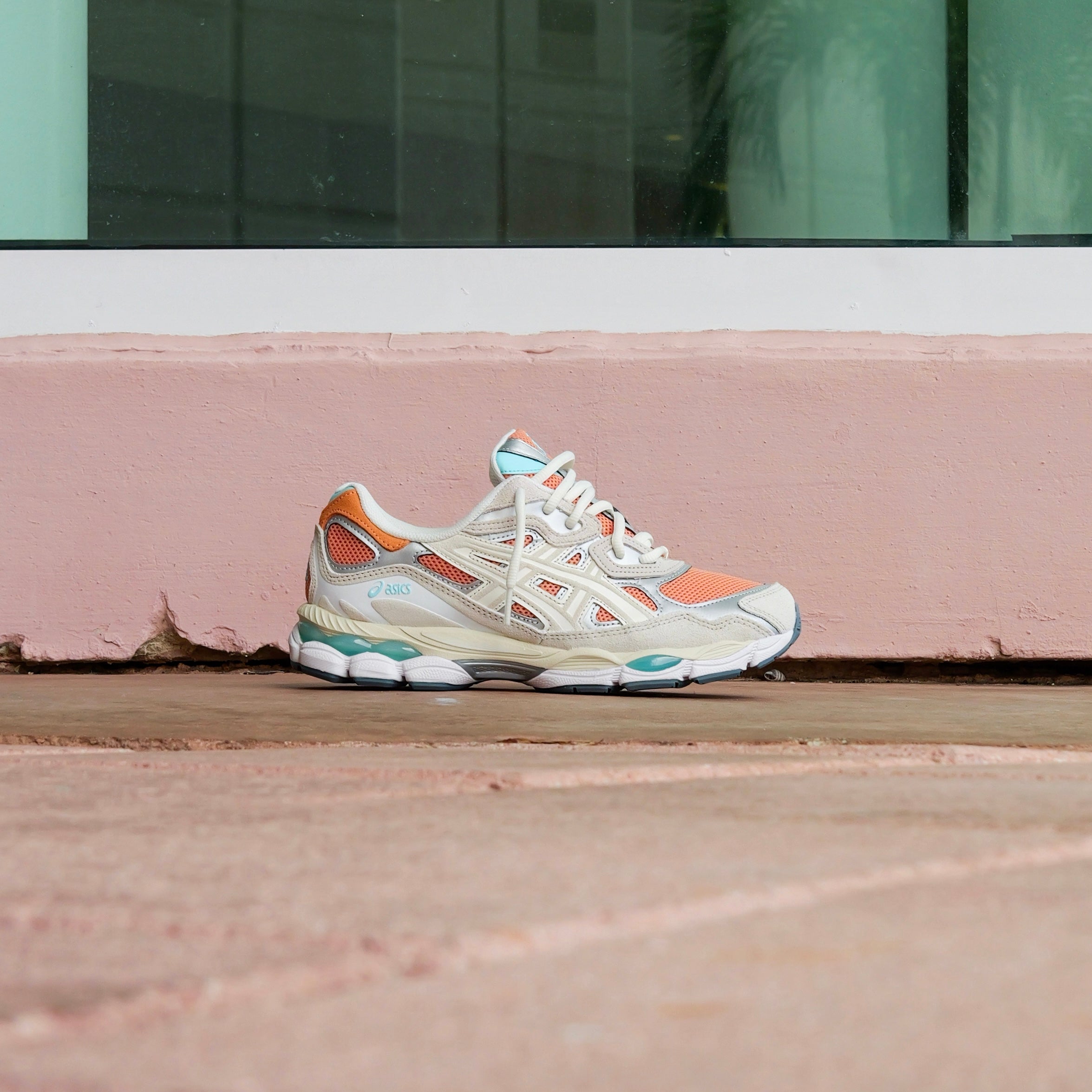 Mens Asics Gel-NYC (Terracotta/Cream)