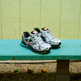 Mens Saucony ProGrid Guide 7 (White/Teal)
