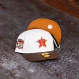 New Era Houston Astros 50th Anniversary Bronze UV (Off White/Walnut) 59Fifty Fitted