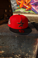 New Era Houston Astros 45th Anniversary Grey UV 59Fifty Fitted (Red/Black) - ST New Era