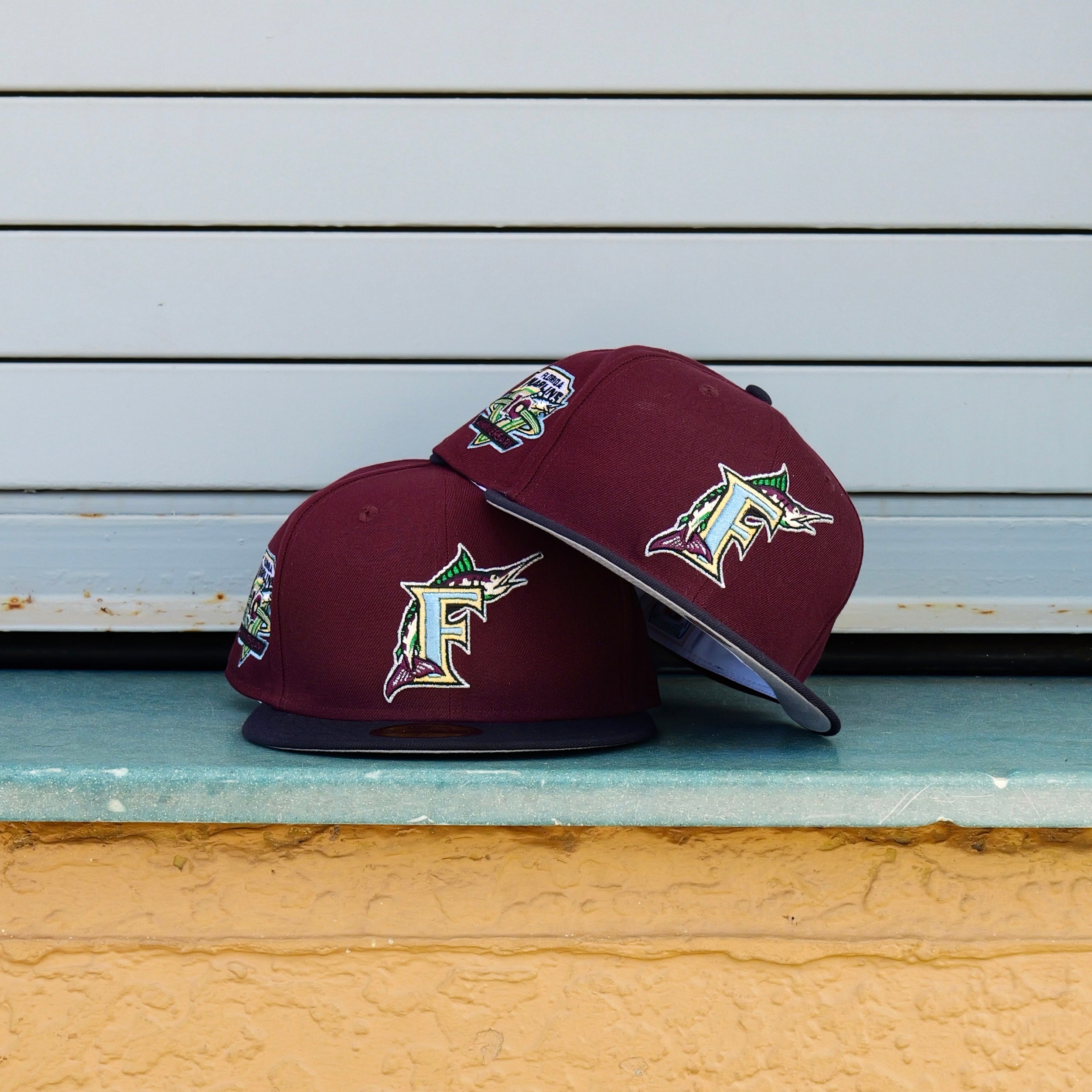 New Era Florida Marlins 10th Anniversary Side Patch Fitted