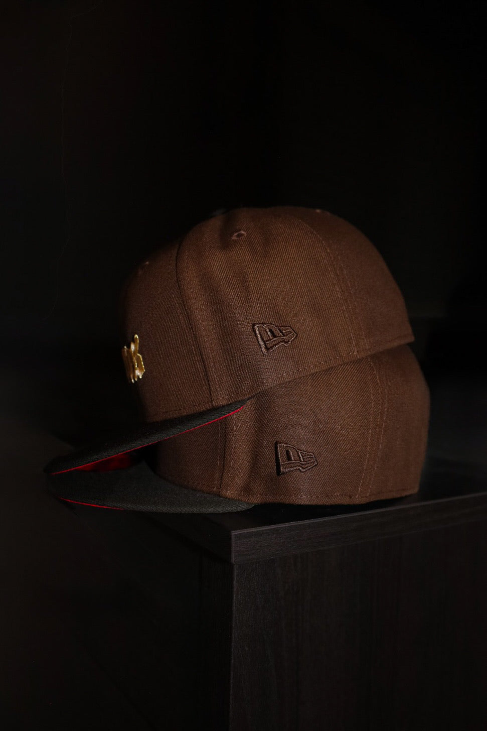 New Era Houston Astros Astrodome The Original Side Patch Fitted (Brown/Black)