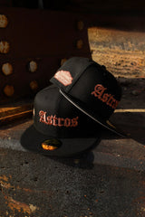 New Era Houston Astros Astrodome The Original Grey UV 59Fifty Fitted (Black) - ST New Era
