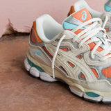 Mens Asics Gel-NYC (Terracotta/Cream)