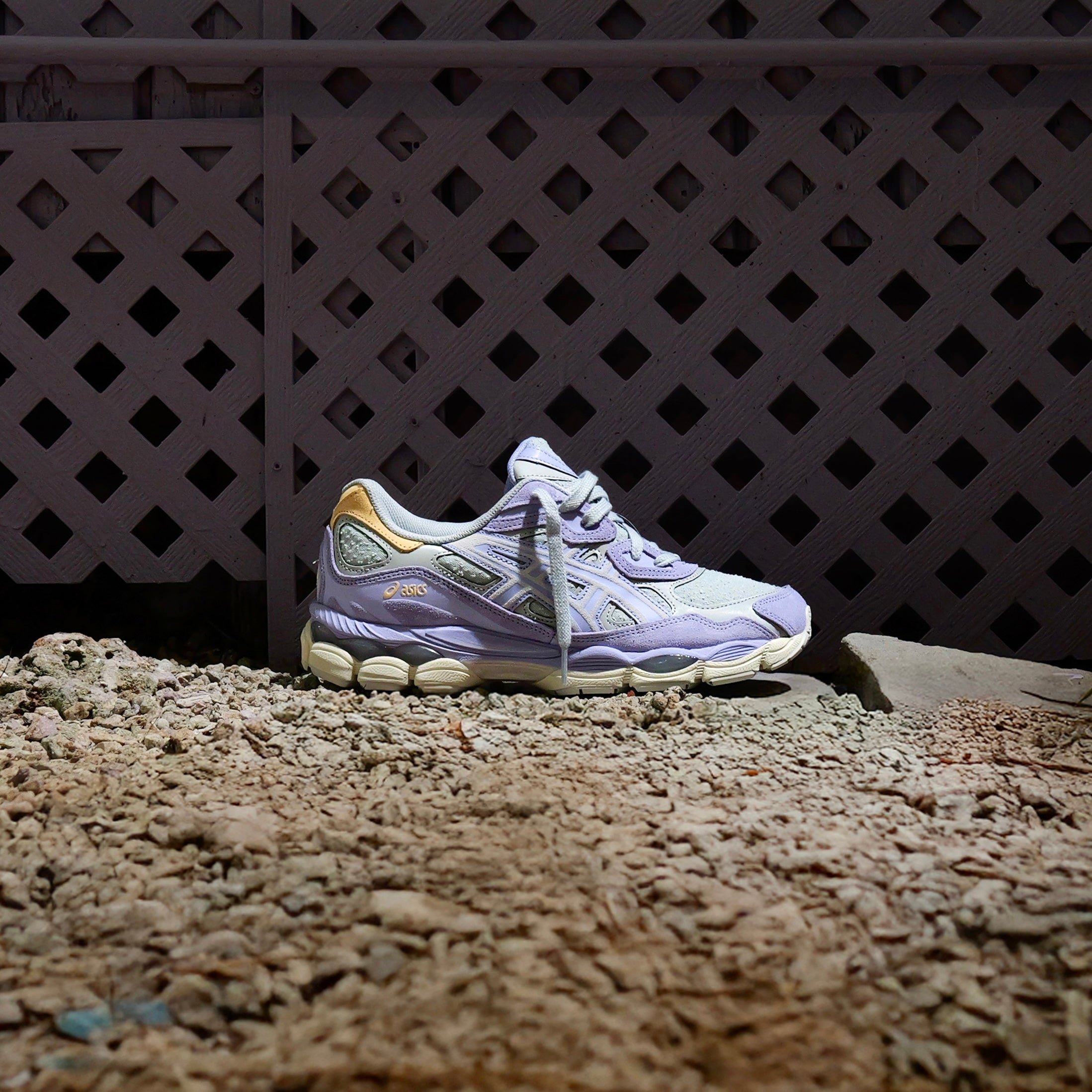 Mens Asics Gel-NYC (Piedmont Grey/Blue Bell) - Asics