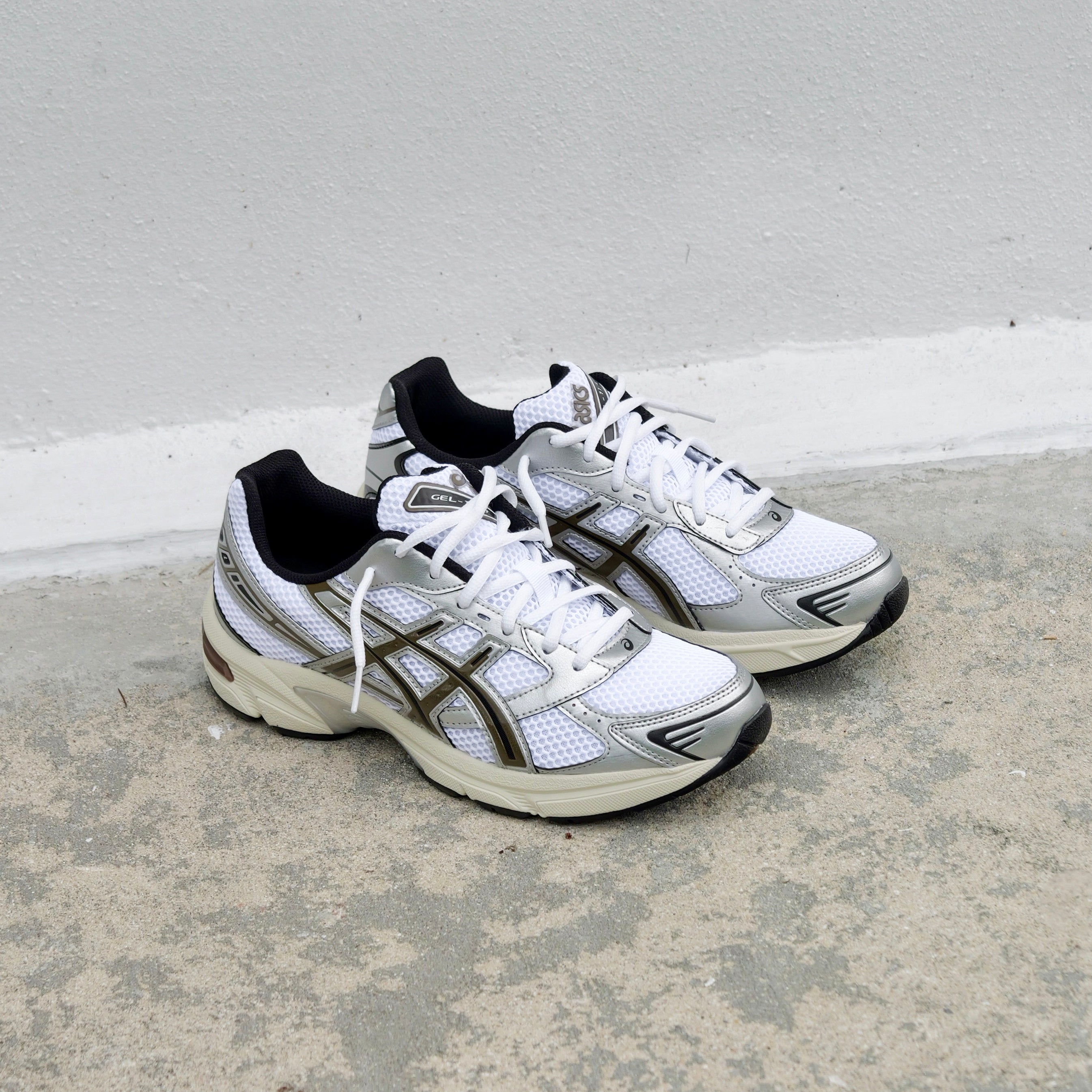 Mens Asics Gel-1130 (White/Clay Canyon)