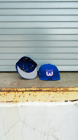 New Era Hartford Whalers Side Patch Fitted (Royal)