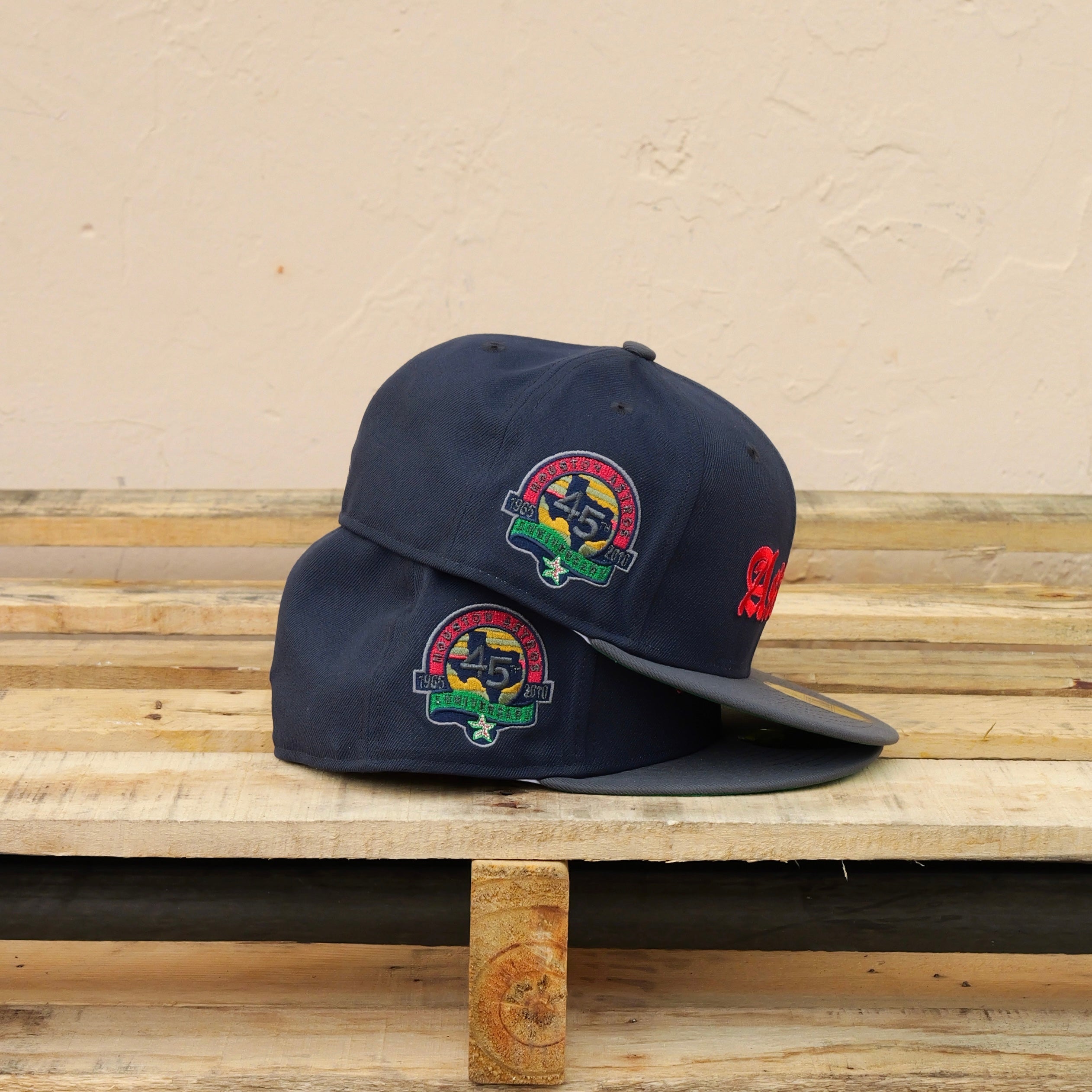 New Era Houston Astros 45th Anniversary Side Patch Fitted