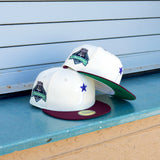 New Era Philadelphia Phillies Citizens Bank Park Side Patch Fitted (Chrome/Maroon) - New Era