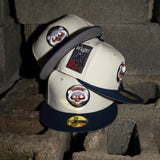 New Era Chicago Cubs Be Alert Side Patch Fitted (Off White/Navy)