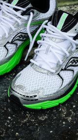 Mens Saucony Progrid Ride 1 (White/Slime)