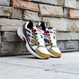 Mens Saucony Ride Millennium (White/Gold)