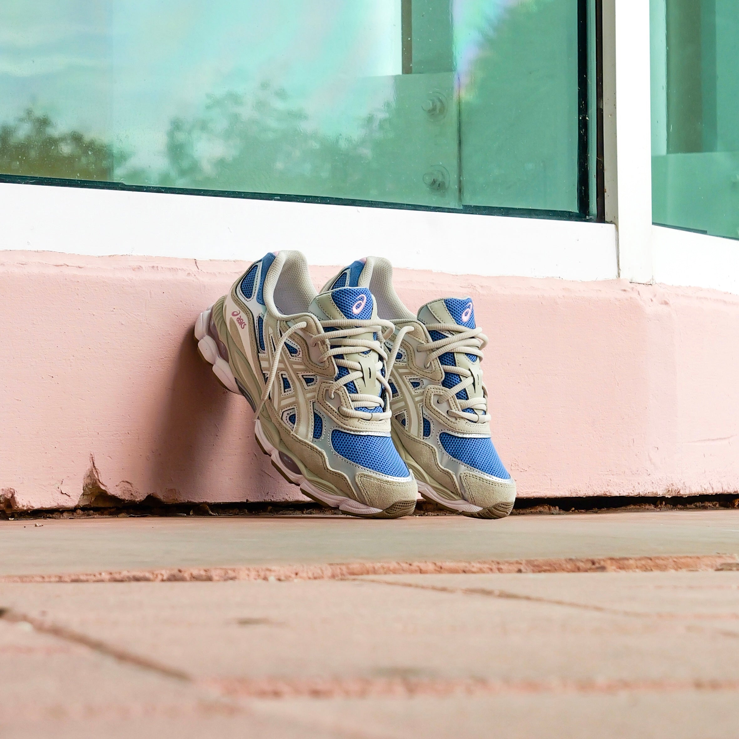 Mens Asics Gel-NYC (Polar Night/Cream)
