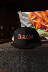 New Era Houston Astros Astrodome The Original Grey UV 59Fifty Fitted (Black) - ST New Era