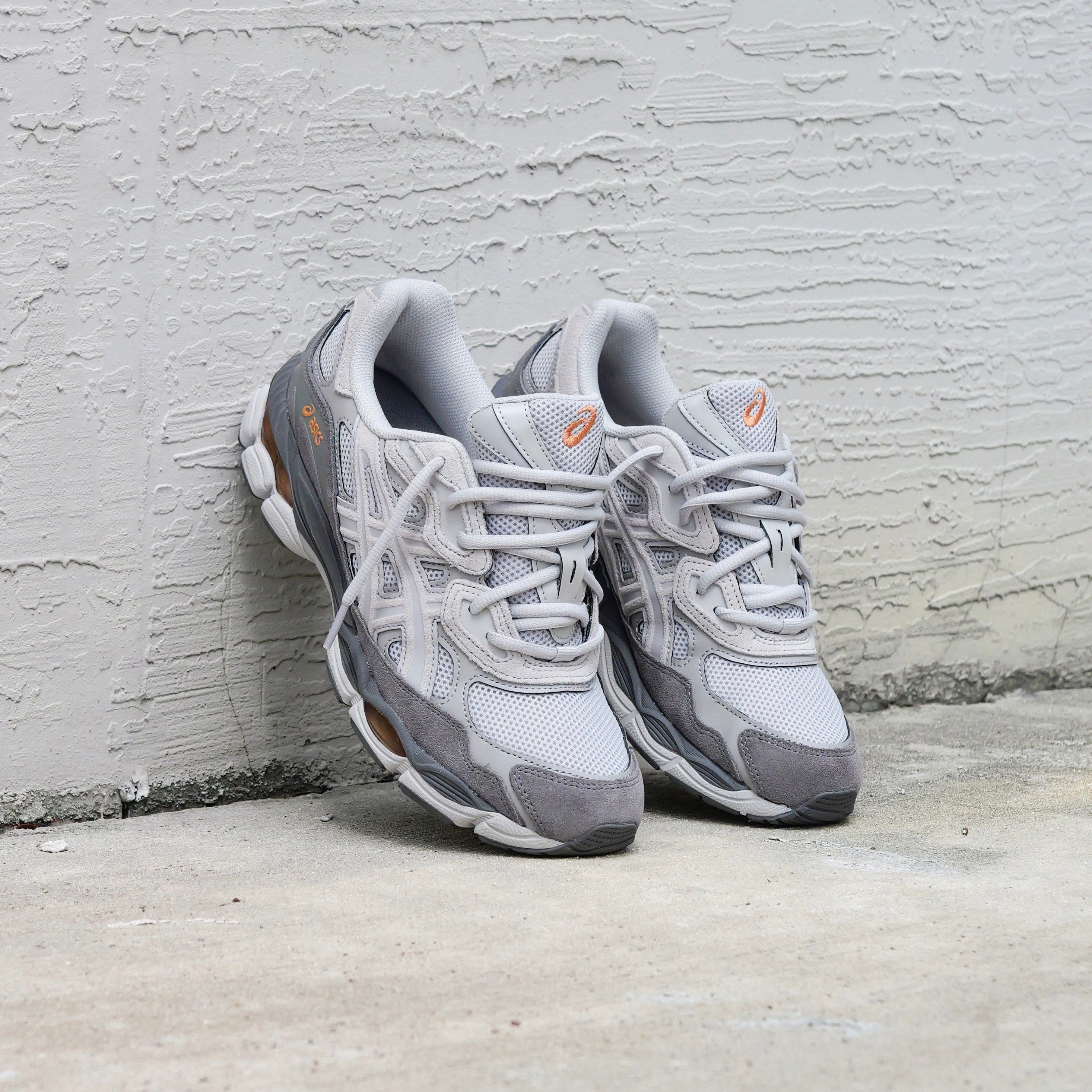 Mens Asics Gel-NYC (Cloud Grey/Cement Grey)