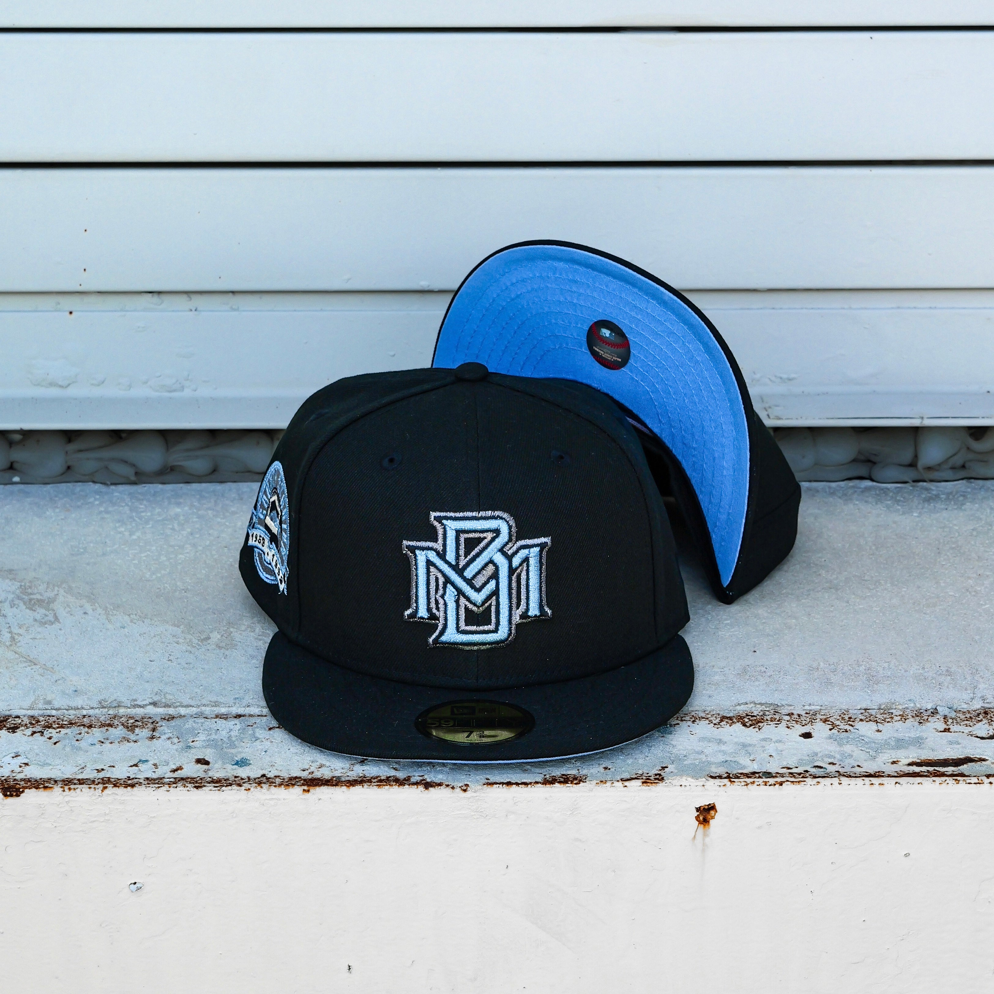 New Era Milwaukee Brewers County Stadium Side Patch Fitted
