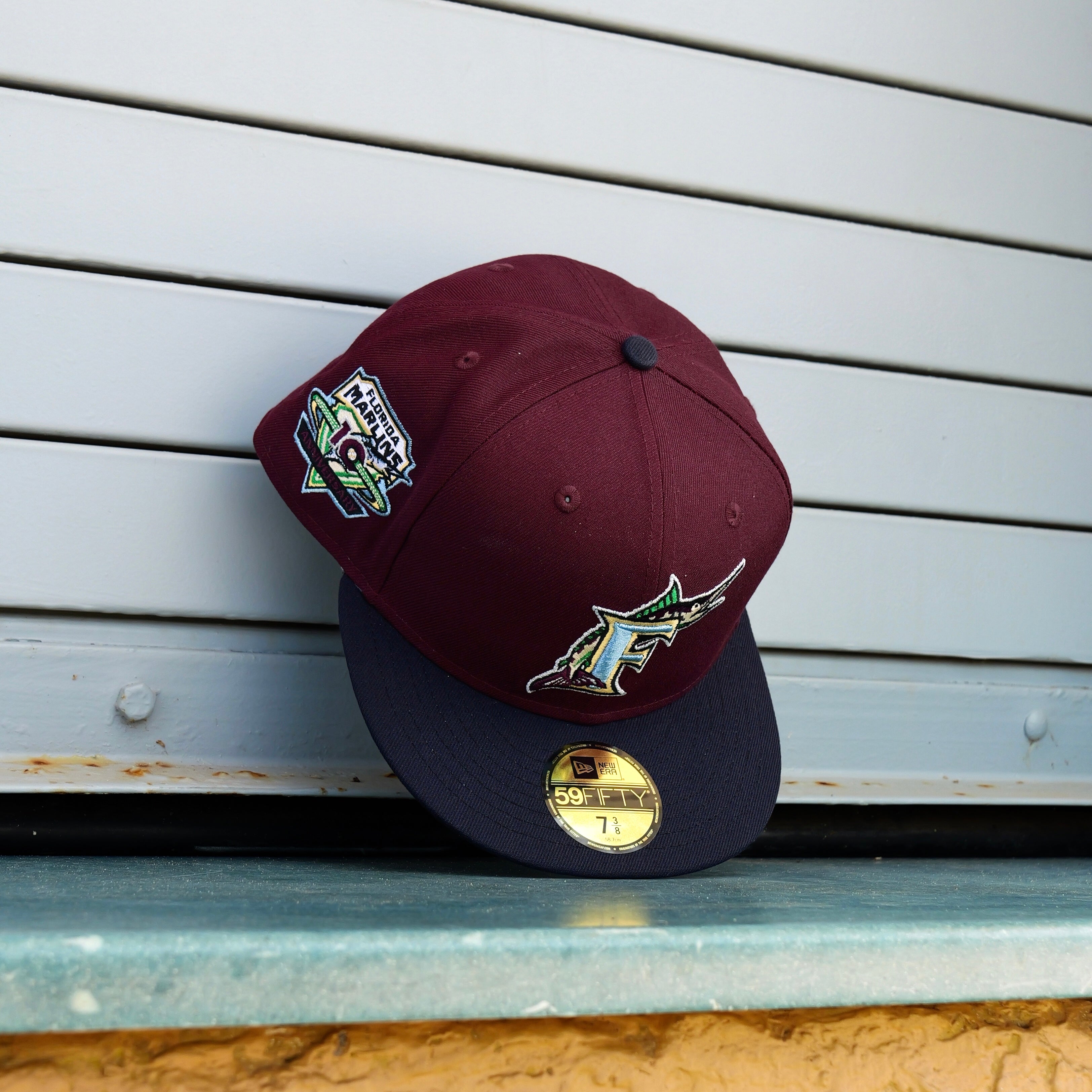 New Era Florida Marlins 10th Anniversary Side Patch Fitted