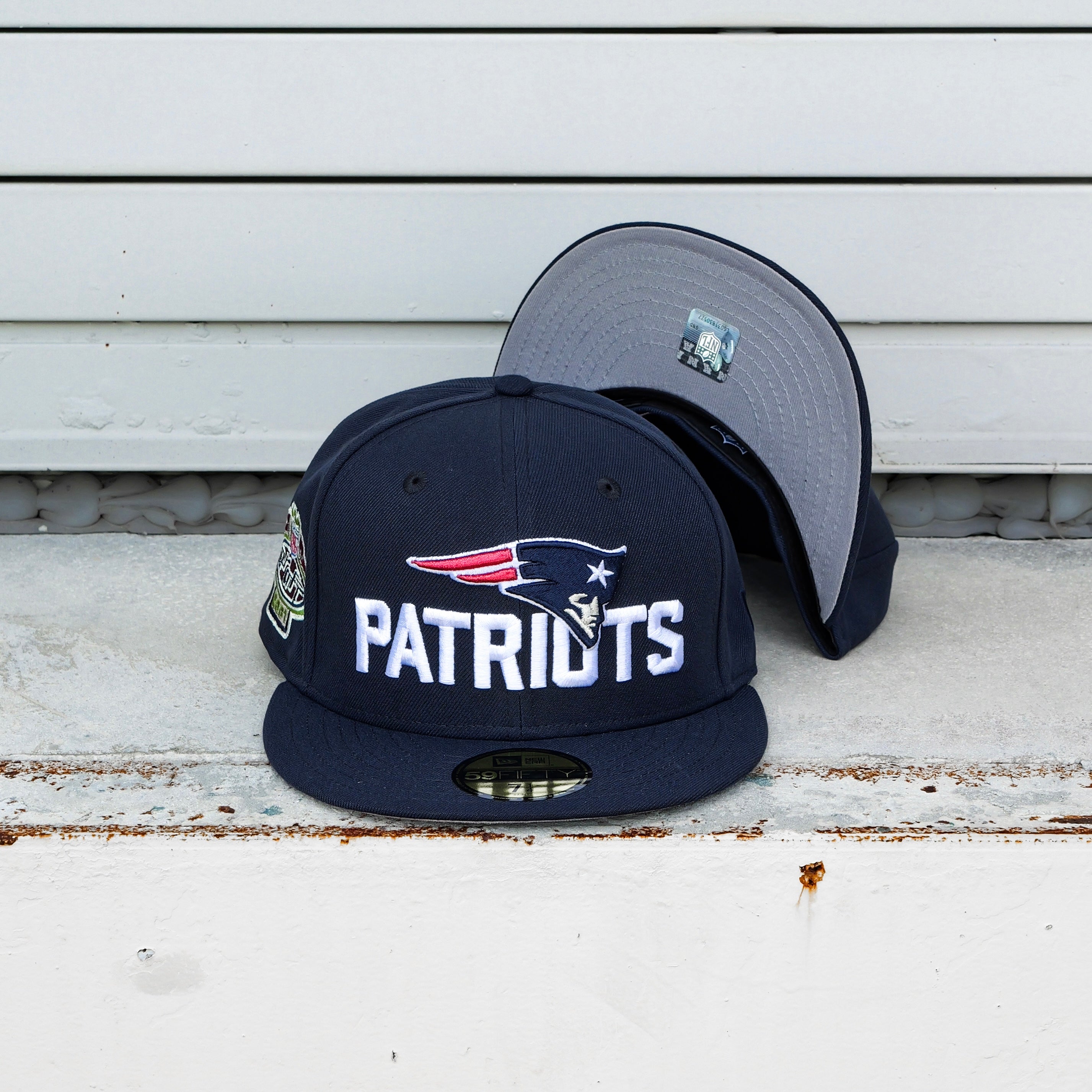 New Era New England Patriots 2001 Draft Side Patch Fitted