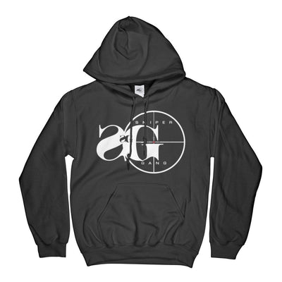 Sniper Gang Logo Hoodie (Black) - Sniper Gang Apparel