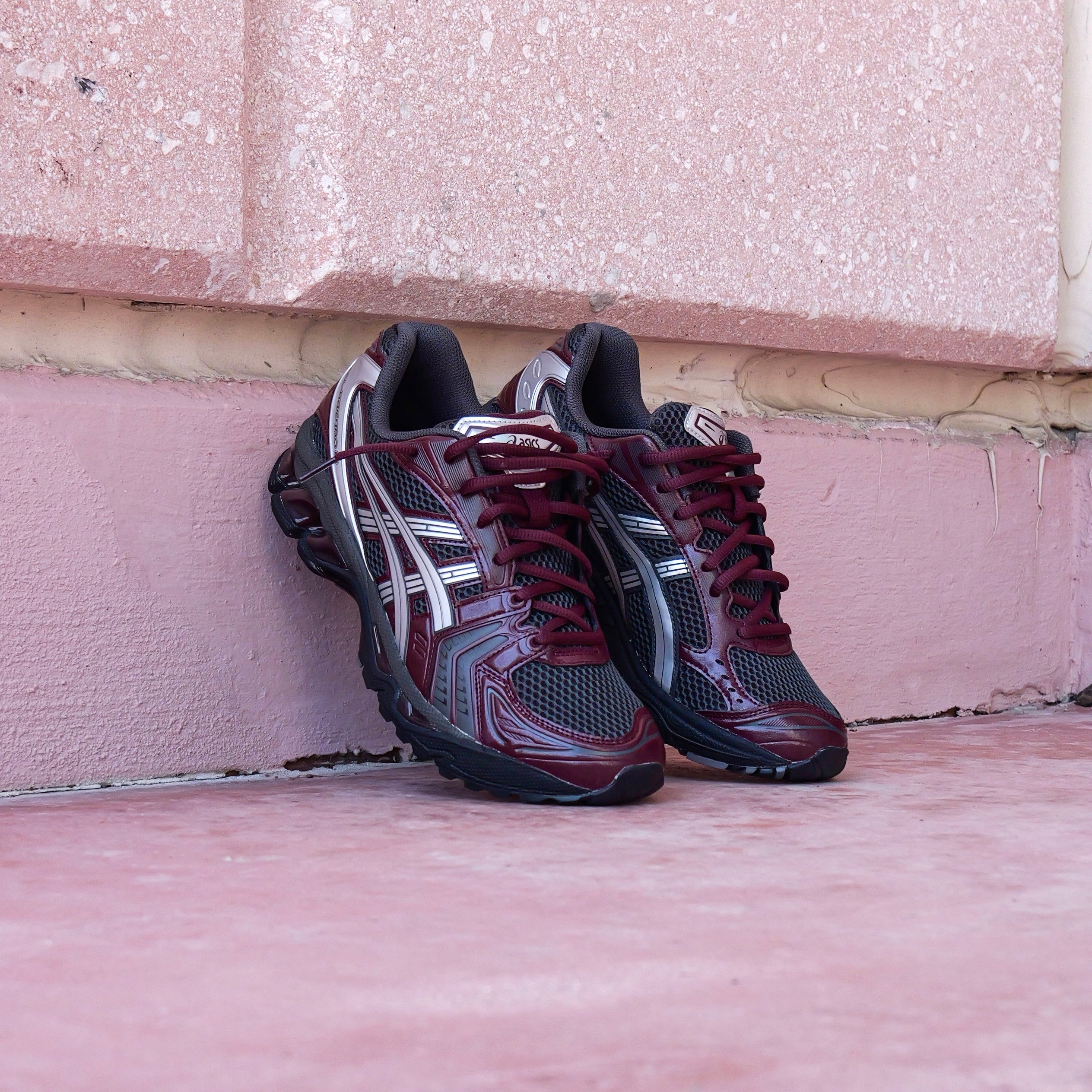 Mens Asics Gel-Kayano 14 (Obsidian Grey/Pure Silver) - VIP Asics