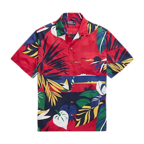 Polo Ralph Lauren Classic Fit Hoffman Print Camp Shirt (Deco Tropical) - Polo Ralph Lauren