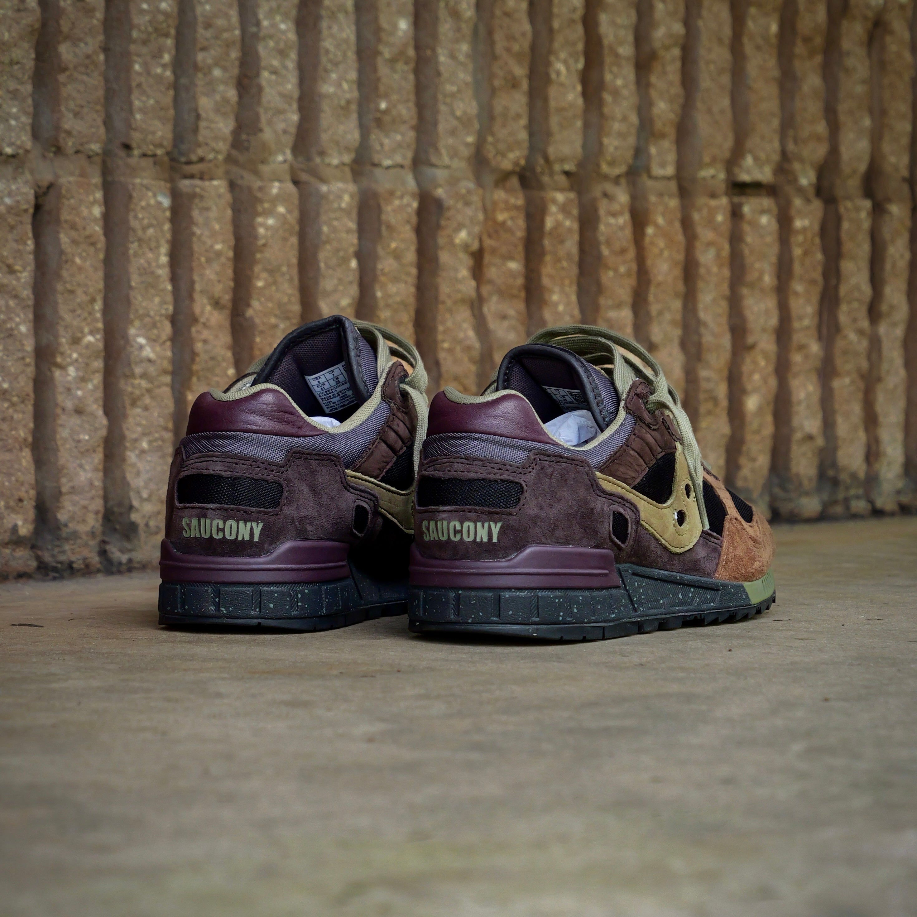 Mens Saucony Shadow 5000 (Dark Grey/Plum)