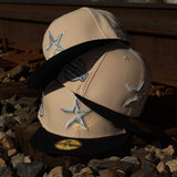 New Era Houston Astros 2005 World Series Side Patch Fitted (Mango Mocha)
