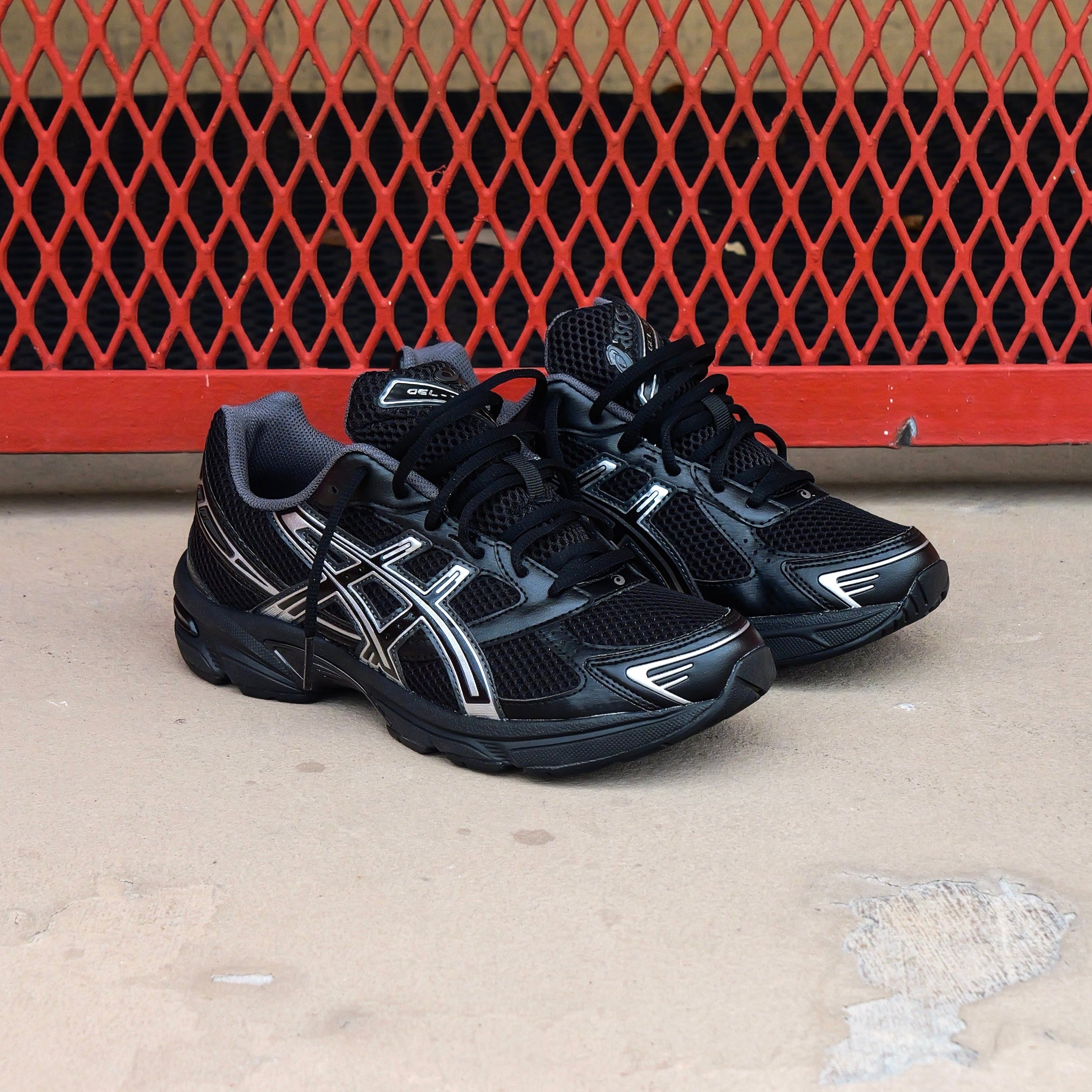Mens Asics Gel-1130 (Black/Pure Silver)